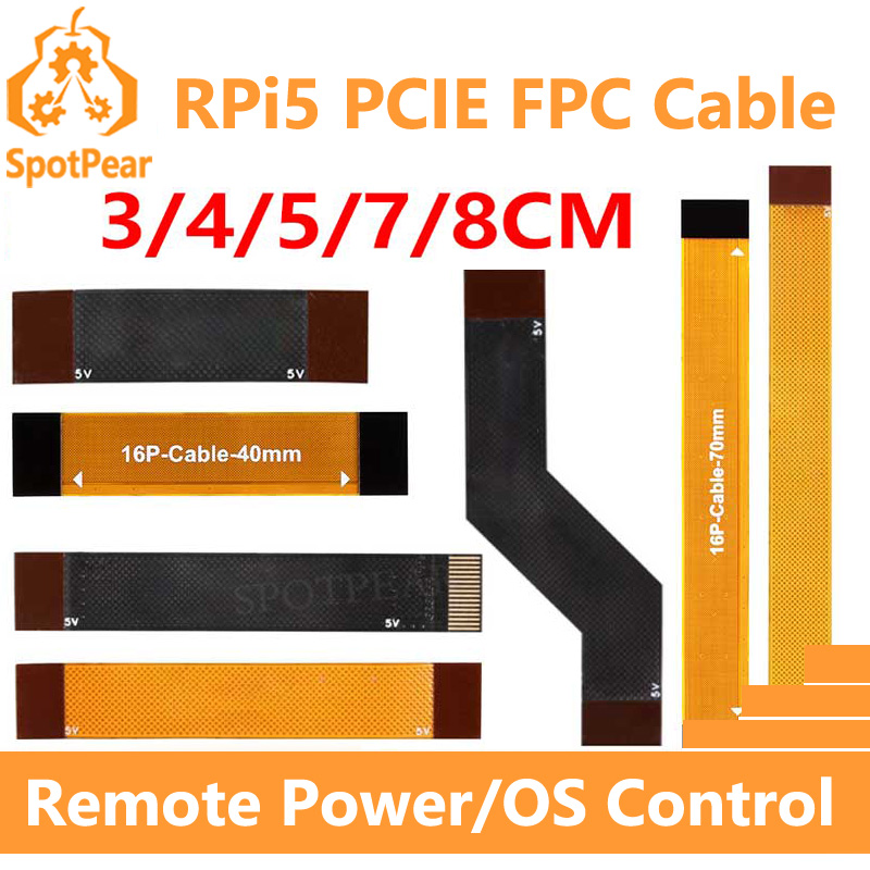 Turing Pi 2 - Raspberry Pi 5 PCIE FPC สาย