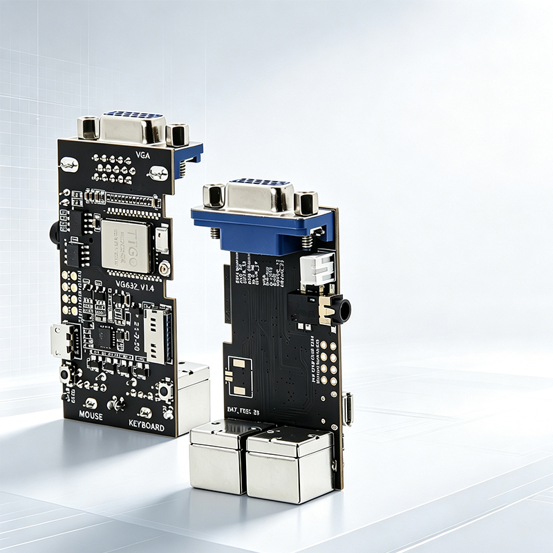 Turing Pi 2 - บอร์ดพัฒนา TTGO VGA32 V1.4 Micro32 พร้อมเอาต์พุต