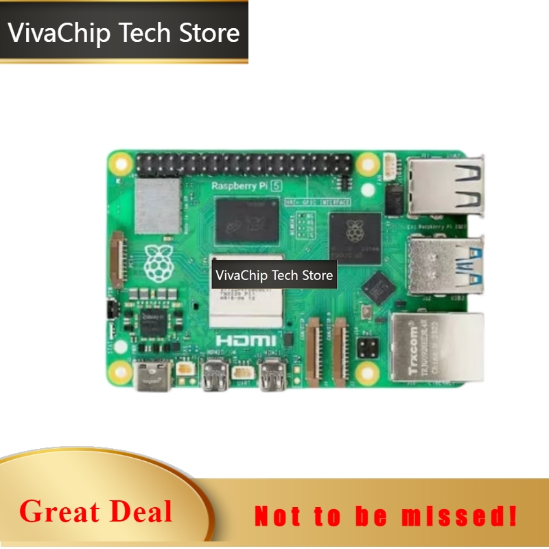 Raspberry Pi 5 8Gb - บอร์ดพัฒนา VivaCTRaspberry Pi 5B 4G/8GB รุ่นใหม่