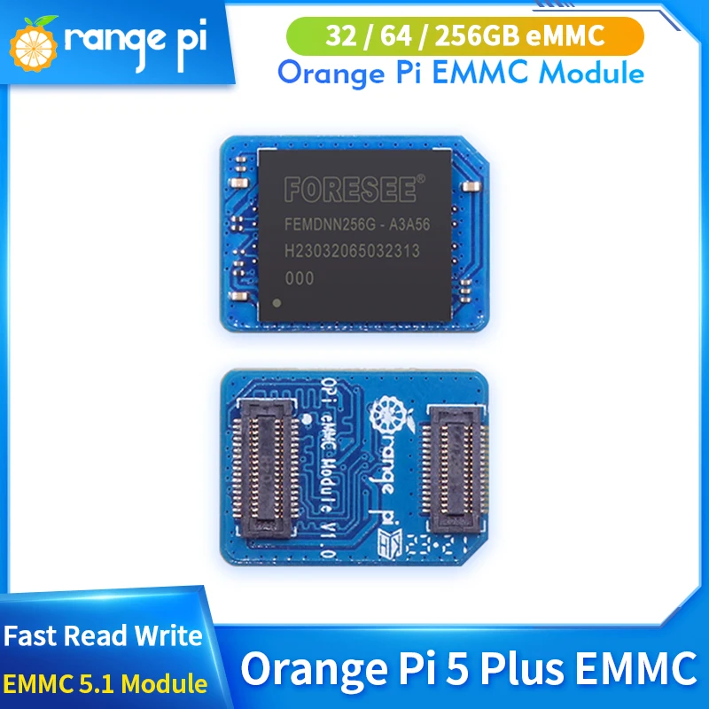 Orange Pi 5 Plus 32Gb - โมดูล Woli Orange Pi 32GB 64GB