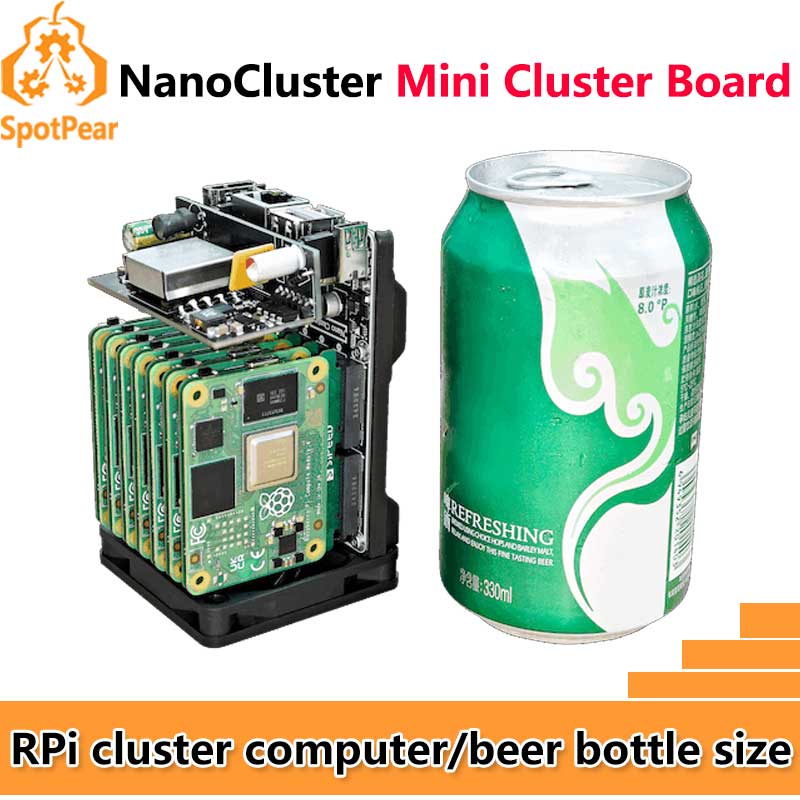Deskpi Super6C - Sipeed NanoCluster Mini Cluster Board มินิดาต้าเซ็นเตอร์สำหรับราสเบอร์รี่