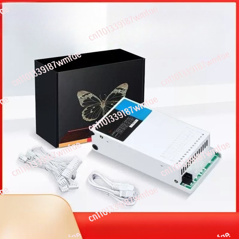 Atx Power Supply 1U Flex 500W - พาวเวอร์ซัพพลายแบบโมดูลาร์เต็มรูปแบบ 1U 500W สีดำ สายซิลิโคนแบบอ่อนพิเศษ รองรับ