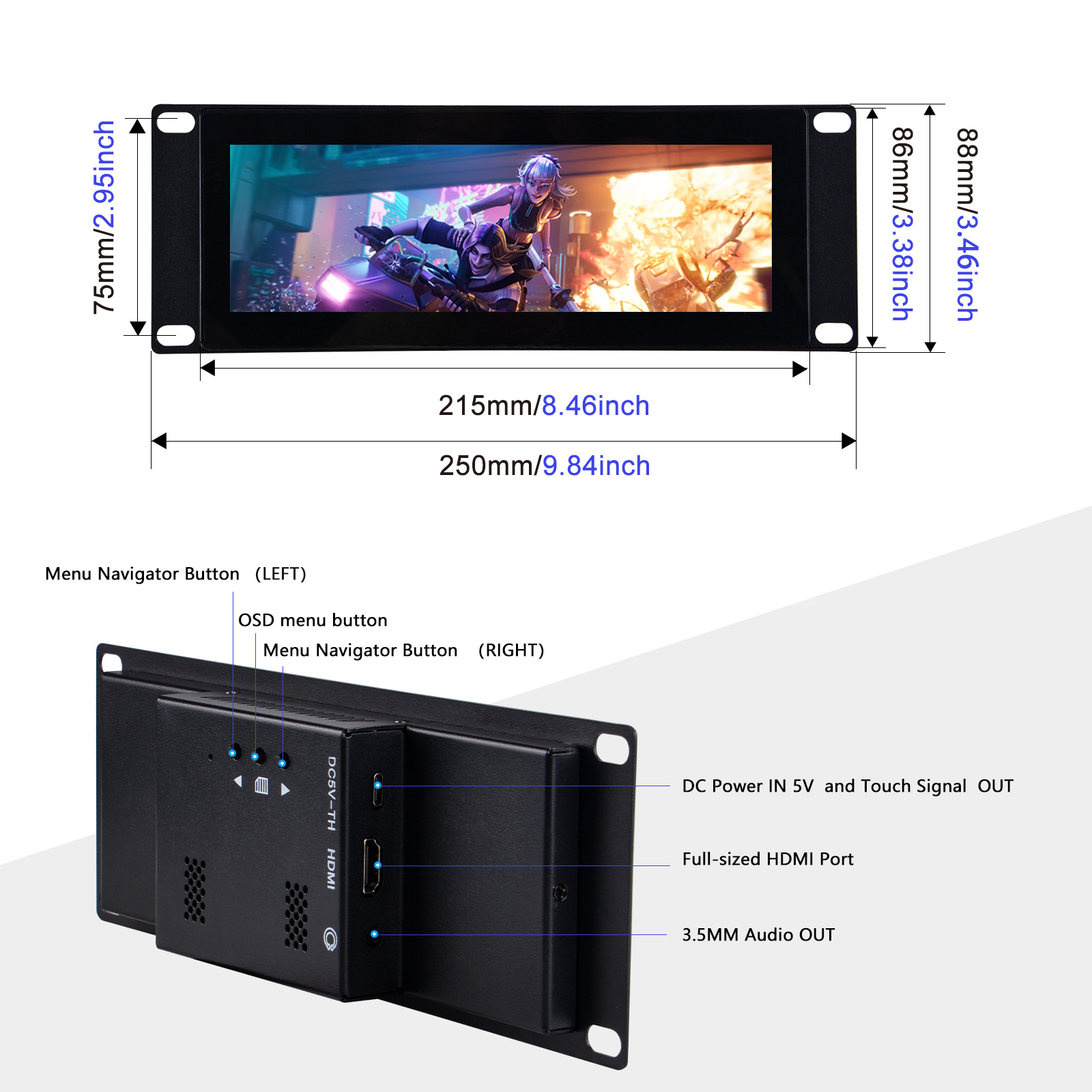 DeskPi หน้าจอสัมผัสขนาด 7.84 น - Deskpi Super6C บทวิจารณ์และราคา