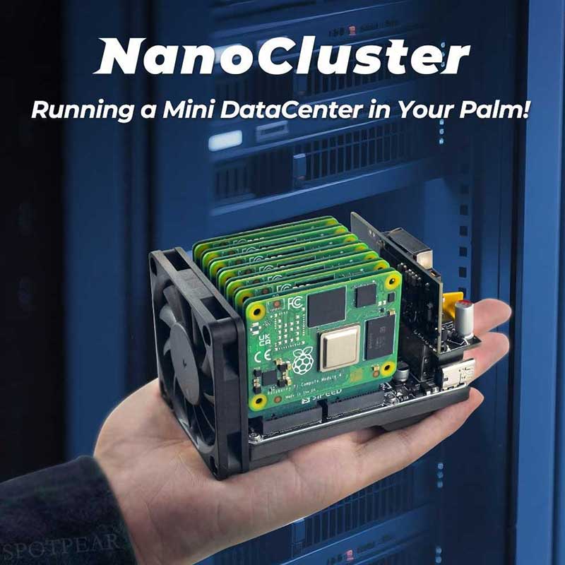 บอร์ด Sipeed NanoCluster Mini  - Deskpi Super6C บทวิจารณ์และราคา
