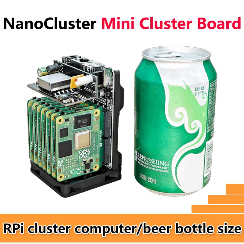 บอร์ด Sipeed NanoCluster Mini  - Deskpi Super6C บทวิจารณ์และราคา