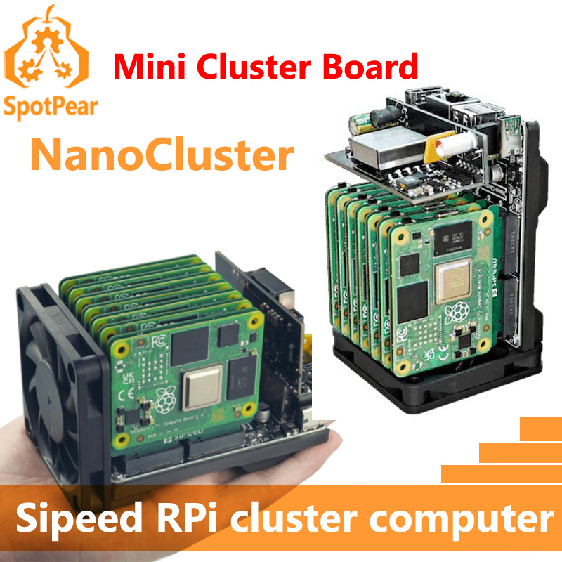 Sipeed NanoCluster Mini Nano C - Deskpi Super6C บทวิจารณ์และราคา