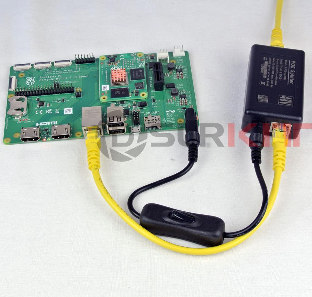 DSLRKIT Gigabit 12V2A Active P - Active Poe Splitter Gigabit 12V 2A บทวิจารณ์และราคา
