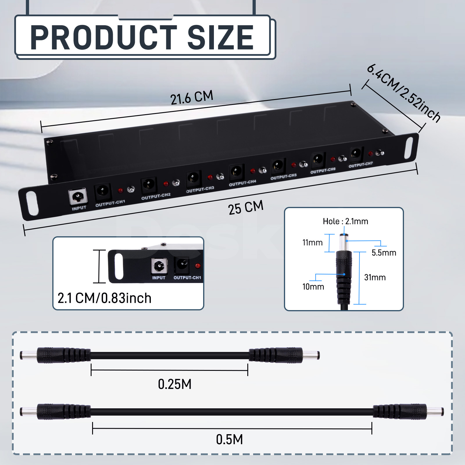 DeskPi DC PDU Lite 7-CH 0.5U ส - Deskpi Super6C บทวิจารณ์และราคา