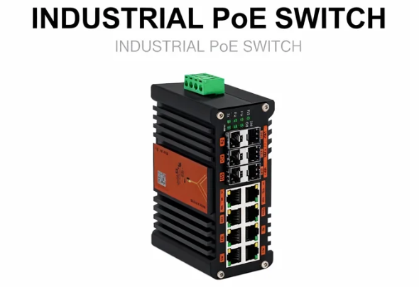 สวิตช์ PoE แบบจัดการระดับอุตสา - Managed Gigabit Poe Switch 8 Port 802.3At บทวิจารณ์และราคา