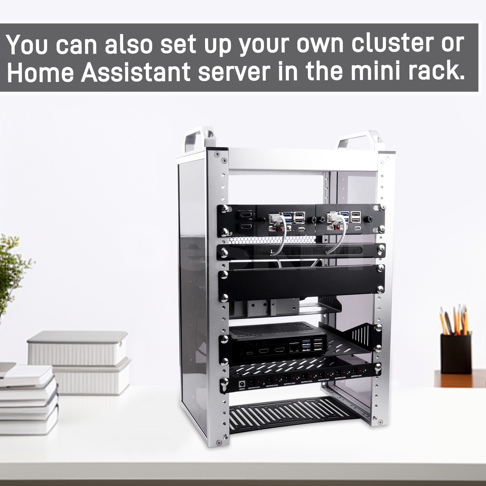 DeskPi Rackmate 10 นิ้ว 1U ชุด - Deskpi Super6C บทวิจารณ์และราคา