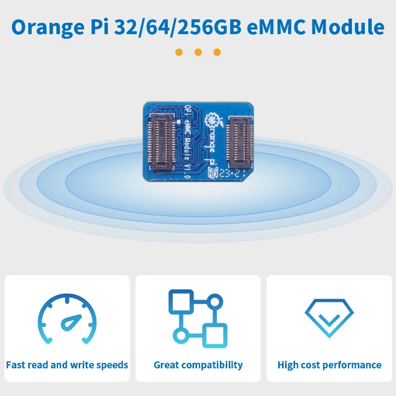 โมดูล Woli Orange Pi 32GB 64GB - Orange Pi 5 Plus 32Gb บทวิจารณ์และราคา