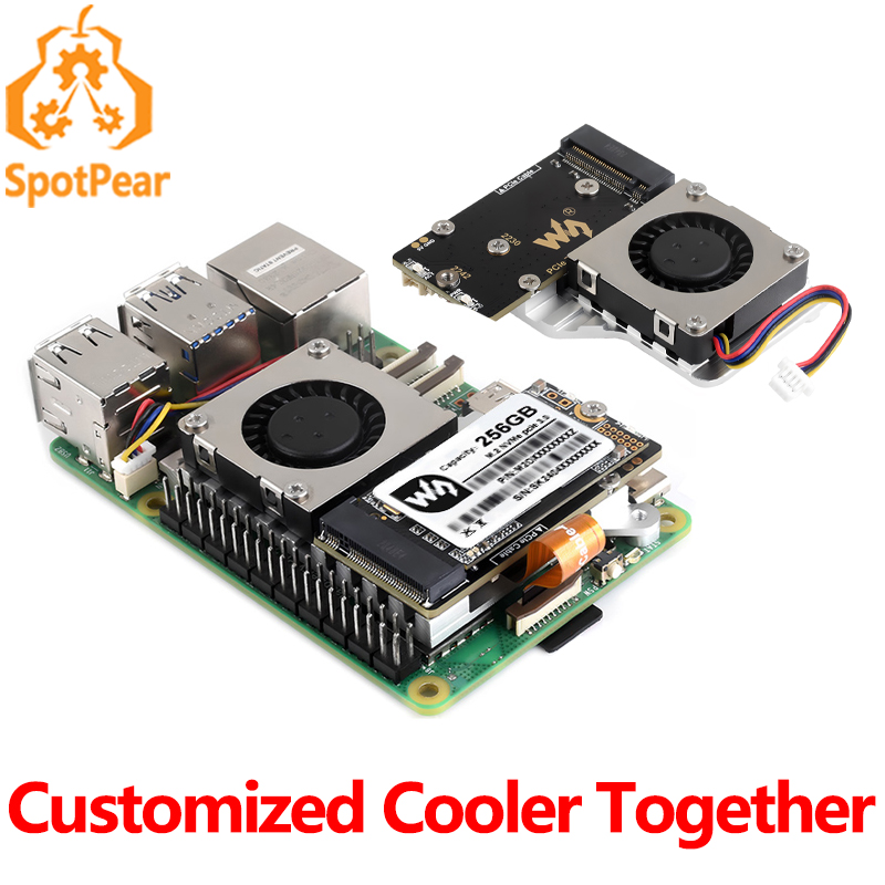 Raspberry Pi 5 PCIe ถึง M.2 Mi - Deskpi Super6C บทวิจารณ์และราคา