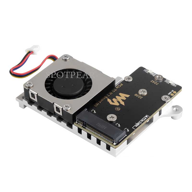 Raspberry Pi 5 PCIe ถึง M.2 Mi - Deskpi Super6C บทวิจารณ์และราคา