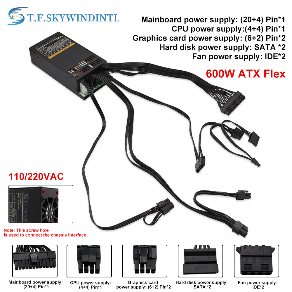 Flex 600W Modular Power Supply - Atx Power Supply 1U Flex 500W บทวิจารณ์และราคา